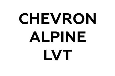 CHEVRON ALPINE LVT